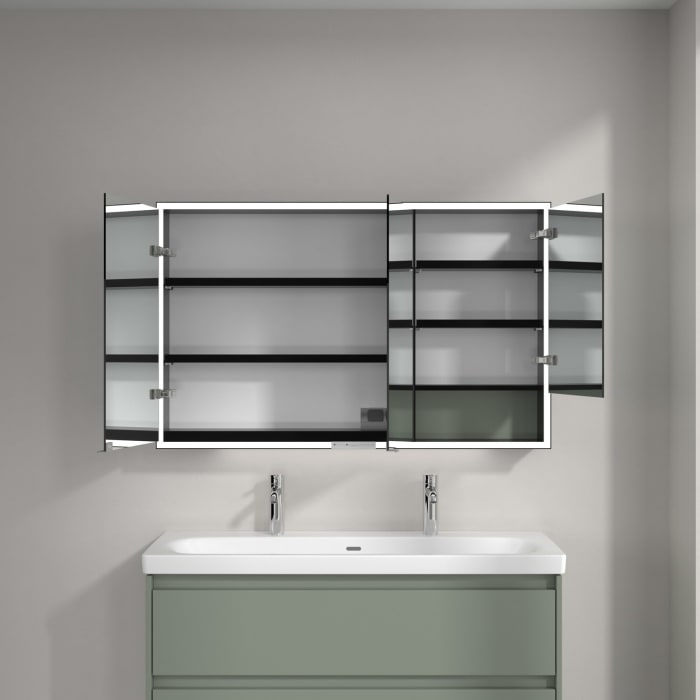 Villeroy & Boch My View+ Aufputz-Spiegelschrank 120 x 75 cm