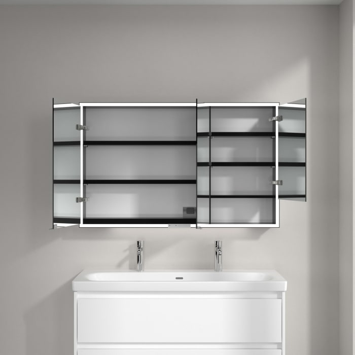 Villeroy & Boch My View+ Aufputz-Spiegelschrank 120 x 75 cm