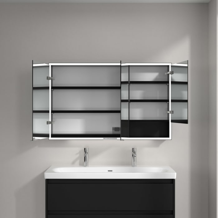 Villeroy & Boch My View+ Aufputz-Spiegelschrank 120 x 75 cm