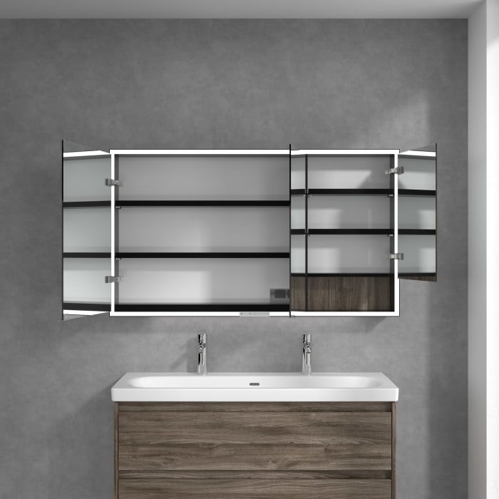 Villeroy & Boch My View+ Aufputz-Spiegelschrank 130 x 75 cm