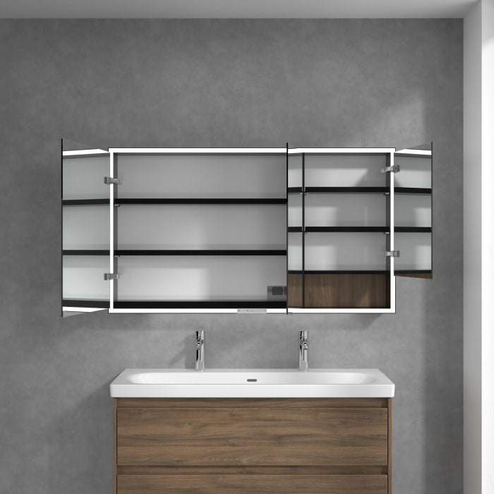 Villeroy & Boch My View+ Aufputz-Spiegelschrank 130 x 75 cm