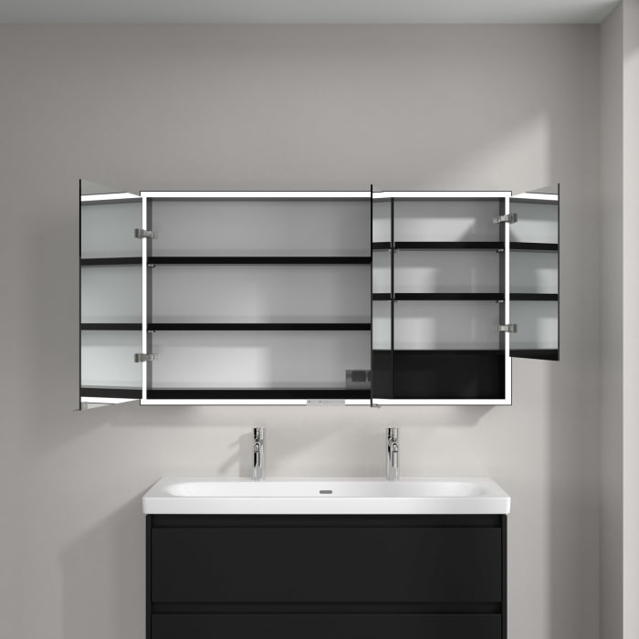 Villeroy & Boch My View+ Aufputz-Spiegelschrank 130 x 75 cm