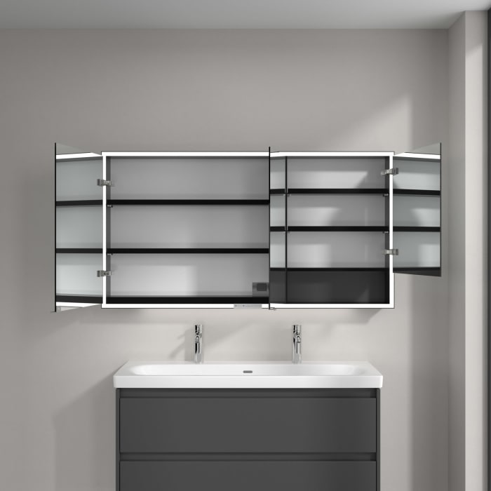 Villeroy & Boch My View+ Aufputz-Spiegelschrank 140 x 75 cm