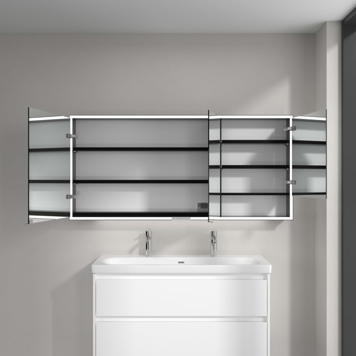 Villeroy & Boch My View+ Aufputz-Spiegelschrank 160 x 75 cm