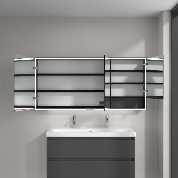 Villeroy & Boch My View+ Aufputz-Spiegelschrank 160 x 75 cm