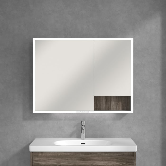 Villeroy & Boch My View+ Aufputz-Spiegelschrank 100 x 75 cm