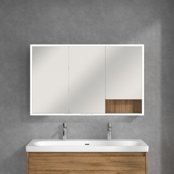 Villeroy & Boch My View+ Aufputz-Spiegelschrank 120 x 75 cm