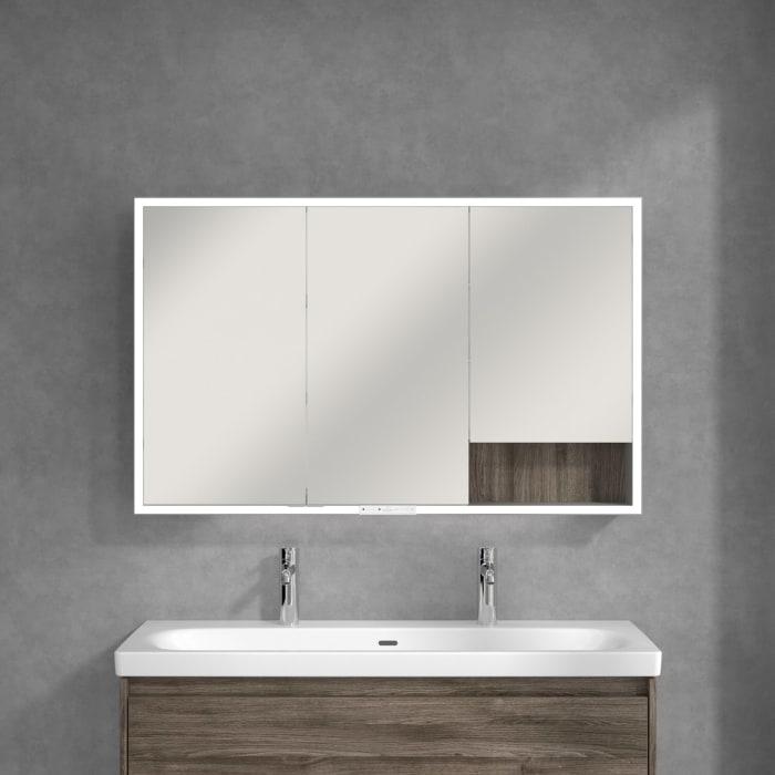 Villeroy & Boch My View+ Aufputz-Spiegelschrank 120 x 75 cm