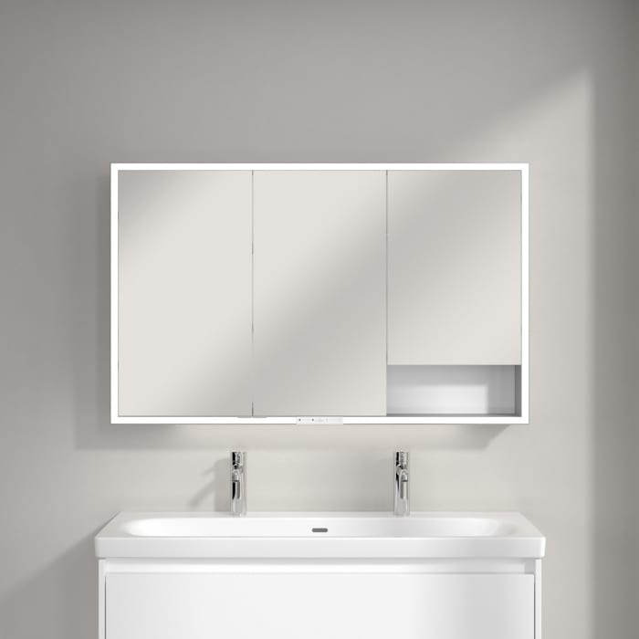Villeroy & Boch My View+ Aufputz-Spiegelschrank 120 x 75 cm