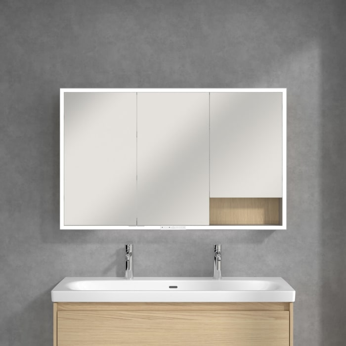 Villeroy & Boch My View+ Aufputz-Spiegelschrank 120 x 75 cm