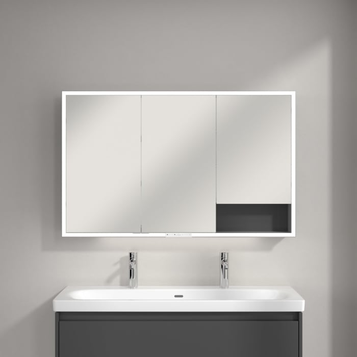 Villeroy & Boch My View+ Aufputz-Spiegelschrank 120 x 75 cm