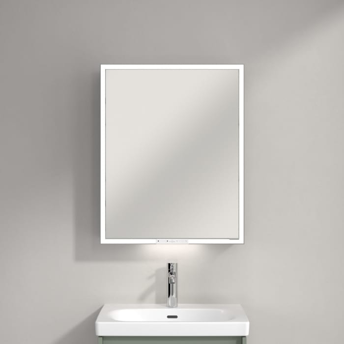 Villeroy & Boch My View+ Aufputz-Spiegelschrank 60 x 75 cm, Anschlag links