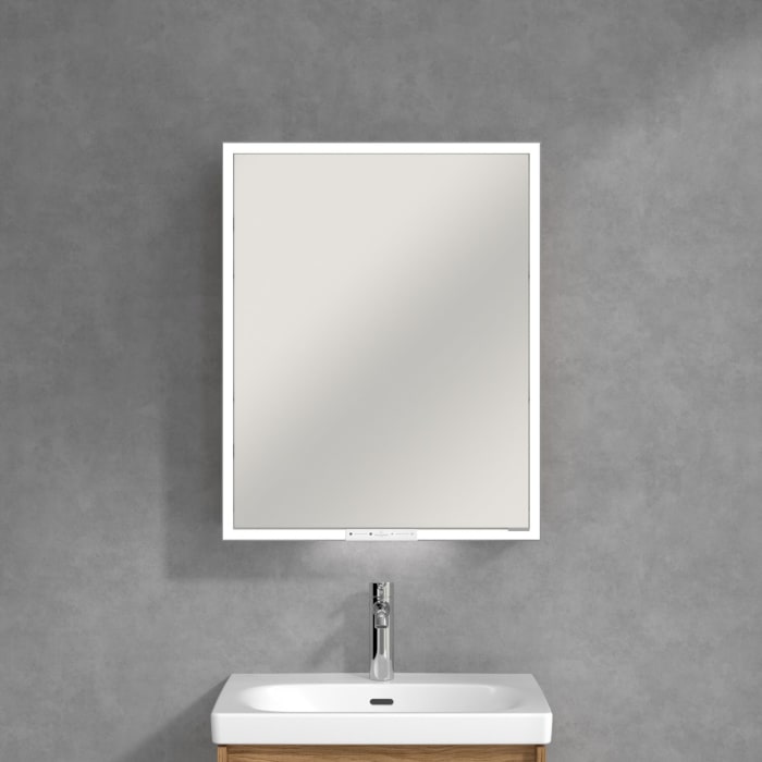 Villeroy & Boch My View+ Aufputz-Spiegelschrank 60 x 75 cm, Anschlag links