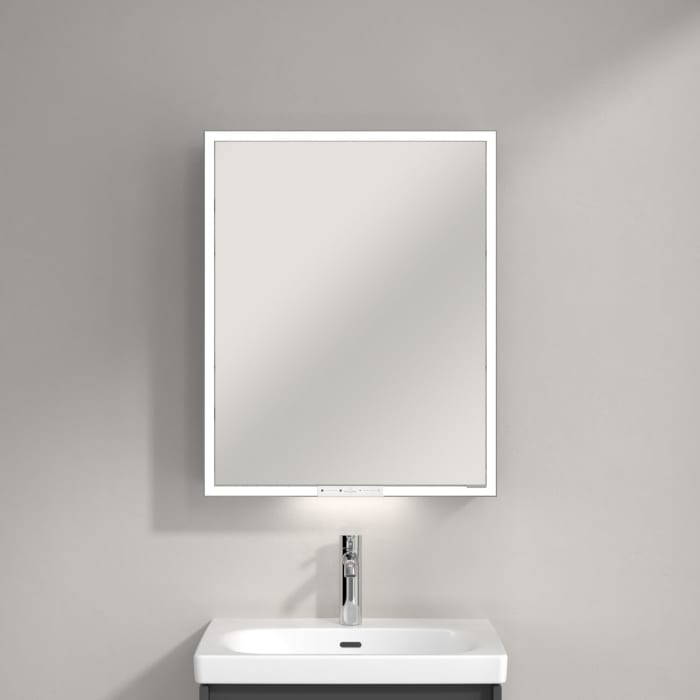 Villeroy & Boch My View+ Aufputz-Spiegelschrank 60 x 75 cm, Anschlag links