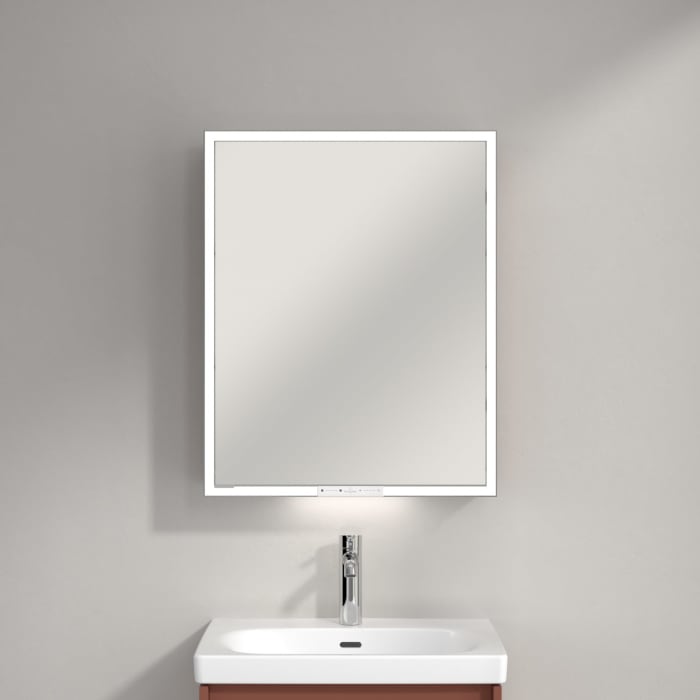 Villeroy & Boch My View+ Aufputz-Spiegelschrank 60 x 75 cm, Anschlag rechts