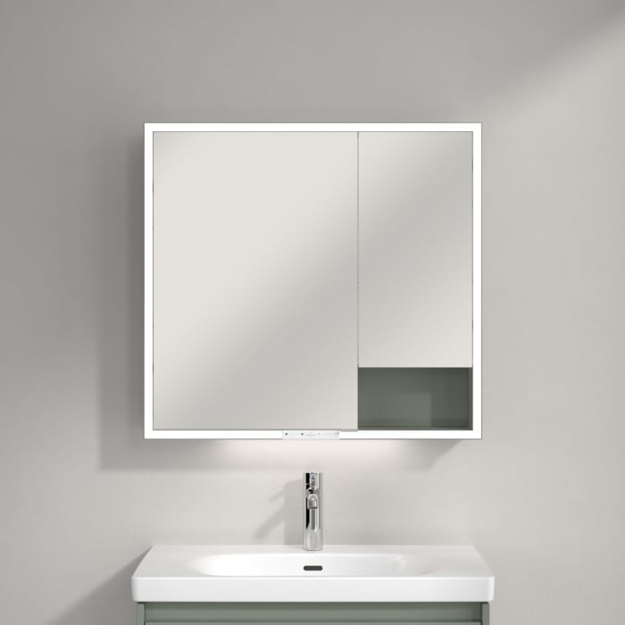 Villeroy & Boch My View+ Aufputz-Spiegelschrank 80 x 75 cm