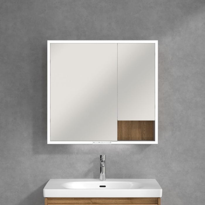 Villeroy & Boch My View+ Aufputz-Spiegelschrank 80 x 75 cm