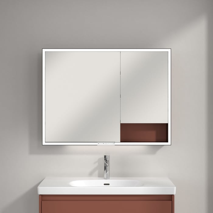 Villeroy & Boch My View+ Aufputz-Spiegelschrank 100 x 75 cm