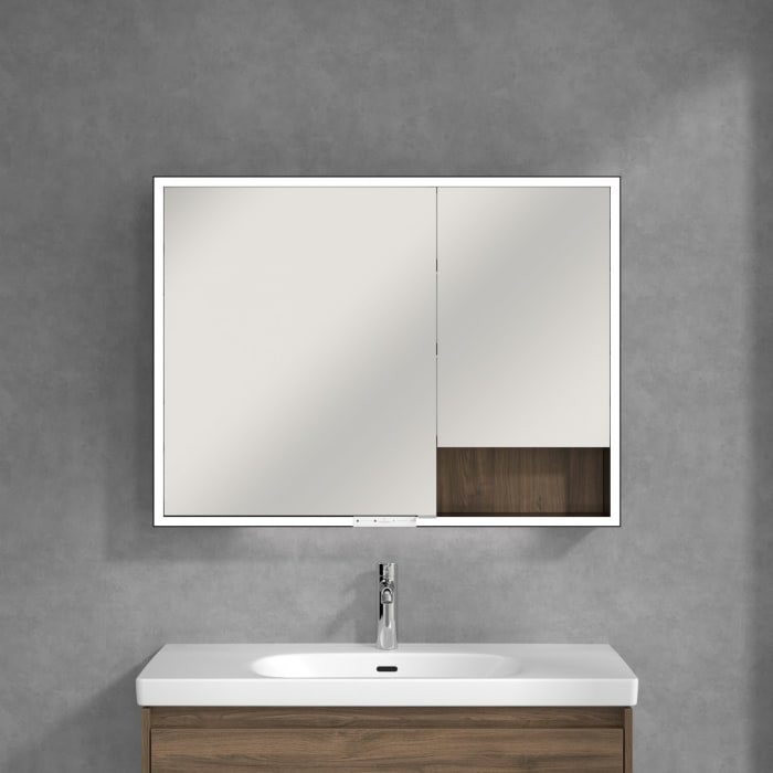 Villeroy & Boch My View+ Aufputz-Spiegelschrank 100 x 75 cm