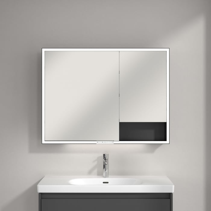 Villeroy & Boch My View+ Aufputz-Spiegelschrank 100 x 75 cm