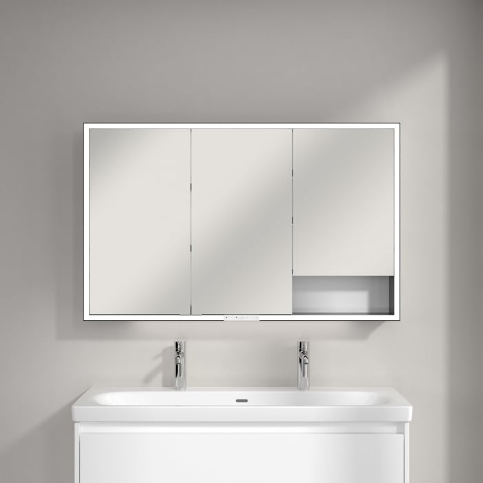 Villeroy & Boch My View+ Aufputz-Spiegelschrank 120 x 75 cm