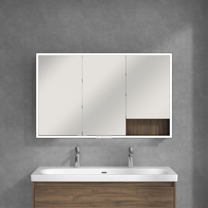 Villeroy & Boch My View+ Aufputz-Spiegelschrank 120 x 75 cm