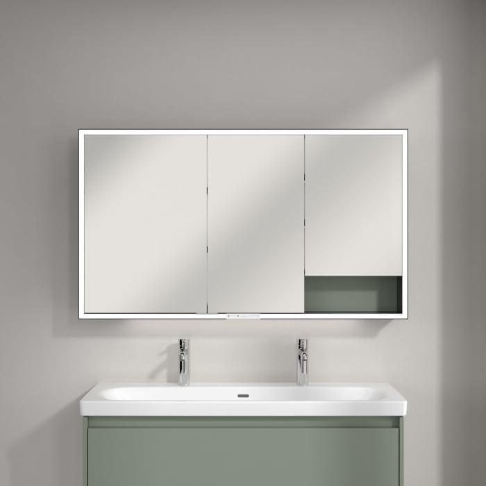 Villeroy & Boch My View+ Aufputz-Spiegelschrank 130 x 75 cm