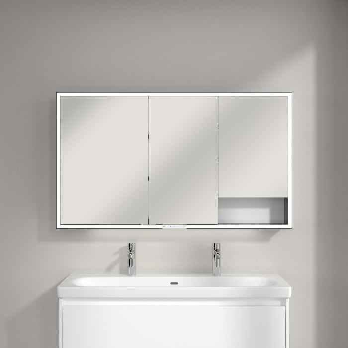 Villeroy & Boch My View+ Aufputz-Spiegelschrank 130 x 75 cm