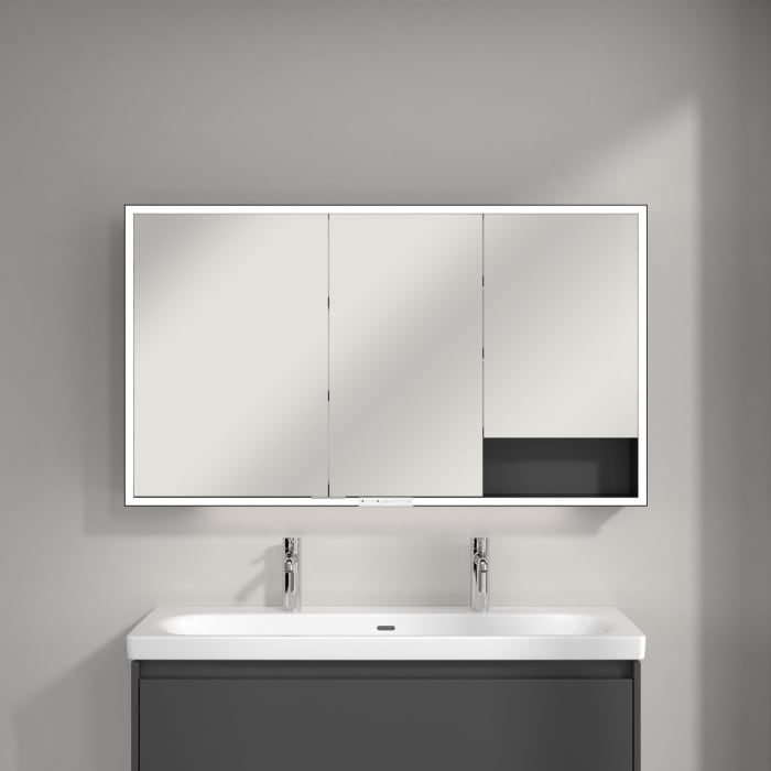 Villeroy & Boch My View+ Aufputz-Spiegelschrank 130 x 75 cm