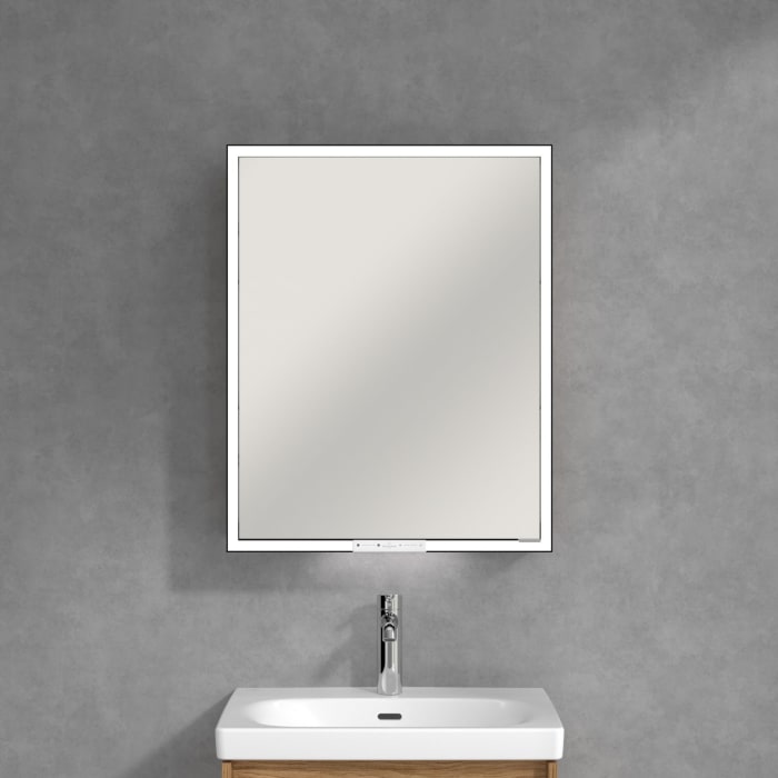 Villeroy & Boch My View+ Aufputz-Spiegelschrank 60 x 75 cm, Anschlag links