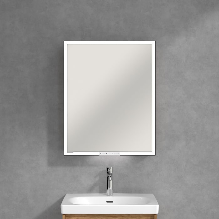 Villeroy & Boch My View+ Aufputz-Spiegelschrank 60 x 75 cm, Anschlag rechts