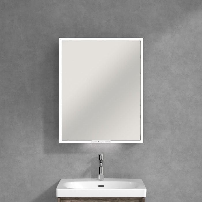 Villeroy & Boch My View+ Aufputz-Spiegelschrank 60 x 75 cm, Anschlag rechts