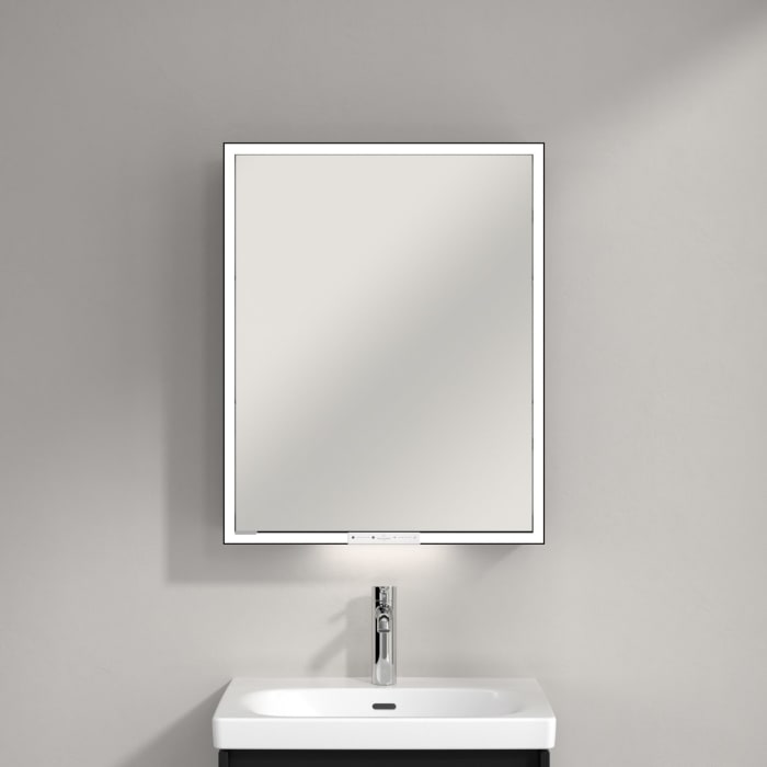 Villeroy & Boch My View+ Aufputz-Spiegelschrank 60 x 75 cm, Anschlag rechts