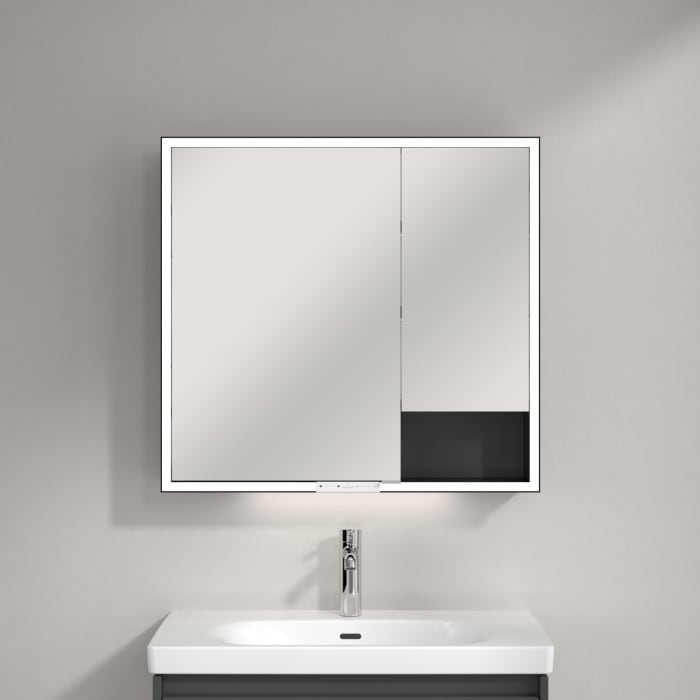 Villeroy & Boch My View+ Aufputz-Spiegelschrank 80 x 75 cm