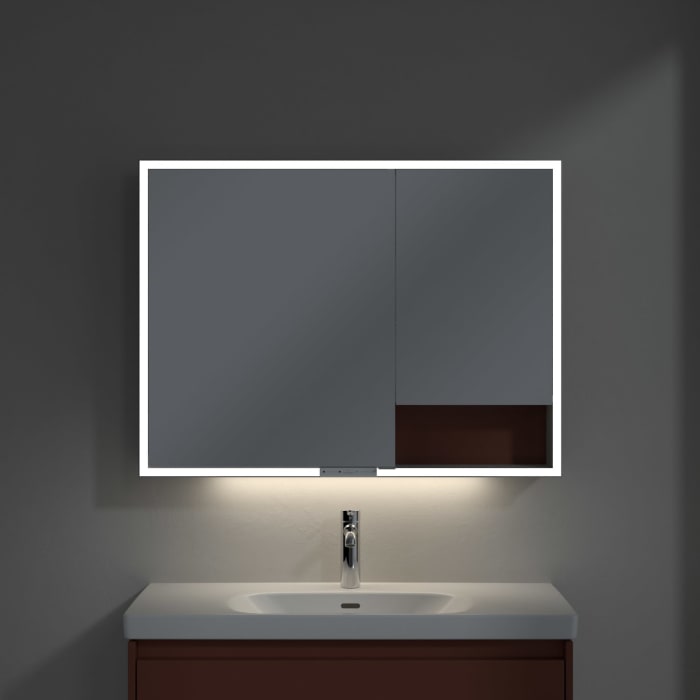 Villeroy & Boch My View+ Aufputz-Spiegelschrank 100 x 75 cm