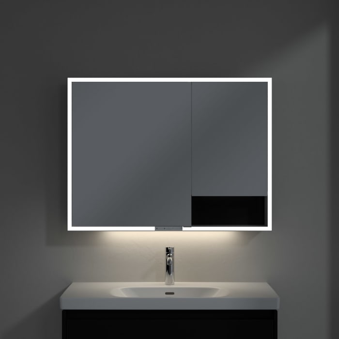 Villeroy & Boch My View+ Aufputz-Spiegelschrank 100 x 75 cm