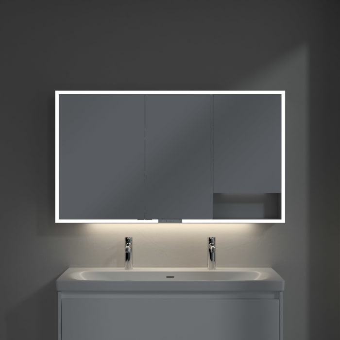 Villeroy & Boch My View+ Aufputz-Spiegelschrank 130 x 75 cm