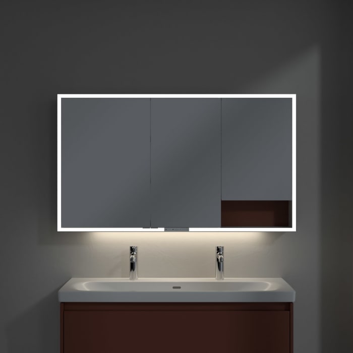 Villeroy & Boch My View+ Aufputz-Spiegelschrank 130 x 75 cm