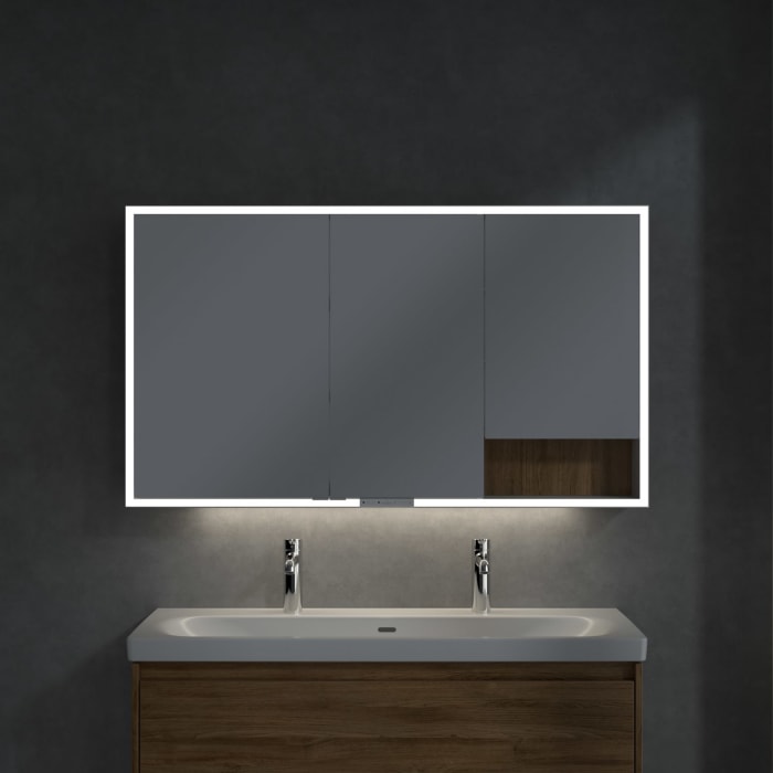 Villeroy & Boch My View+ Aufputz-Spiegelschrank 130 x 75 cm