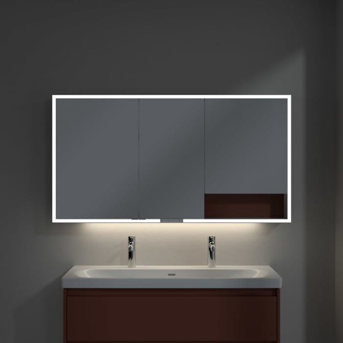 Villeroy & Boch My View+ Aufputz-Spiegelschrank 140 x 75 cm