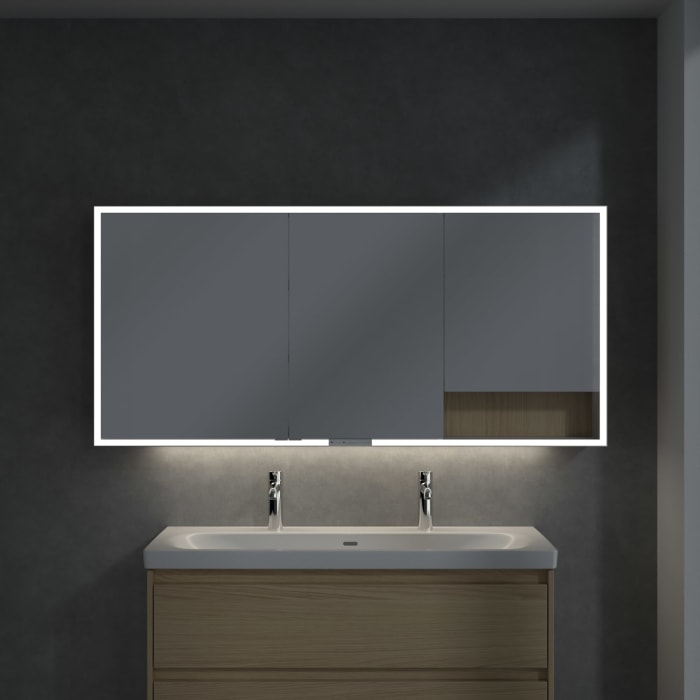 Villeroy & Boch My View+ Aufputz-Spiegelschrank 160 x 75 cm