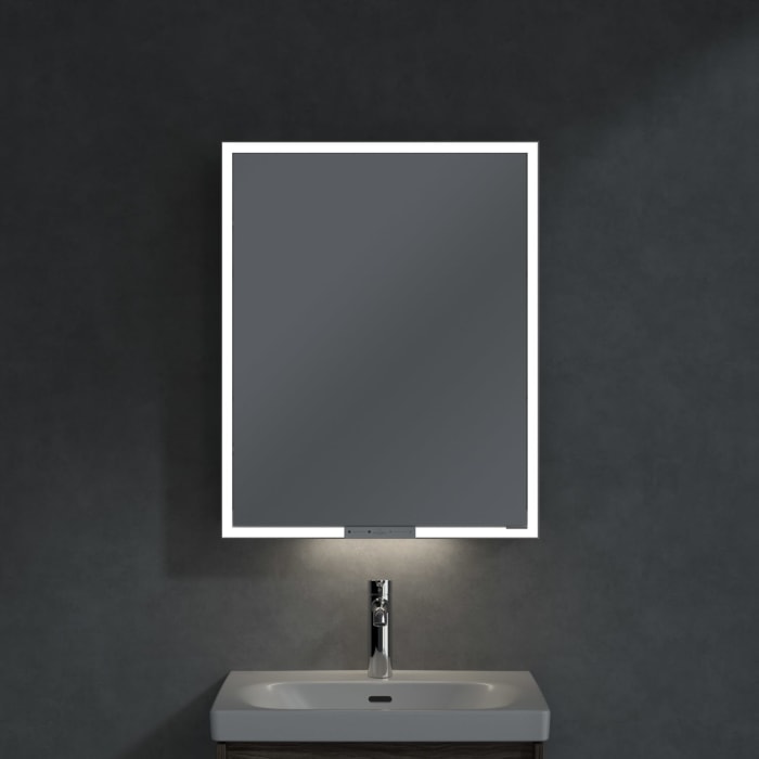 Villeroy & Boch My View+ Aufputz-Spiegelschrank 60 x 75 cm, Anschlag links