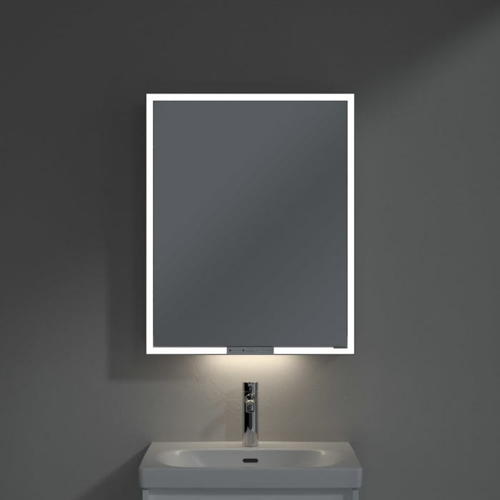 Villeroy & Boch My View+ Aufputz-Spiegelschrank 60 x 75 cm, Anschlag links