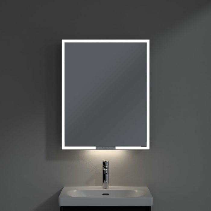 Villeroy & Boch My View+ Aufputz-Spiegelschrank 60 x 75 cm, Anschlag links