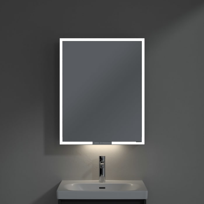 Villeroy & Boch My View+ Aufputz-Spiegelschrank 60 x 75 cm, Anschlag links