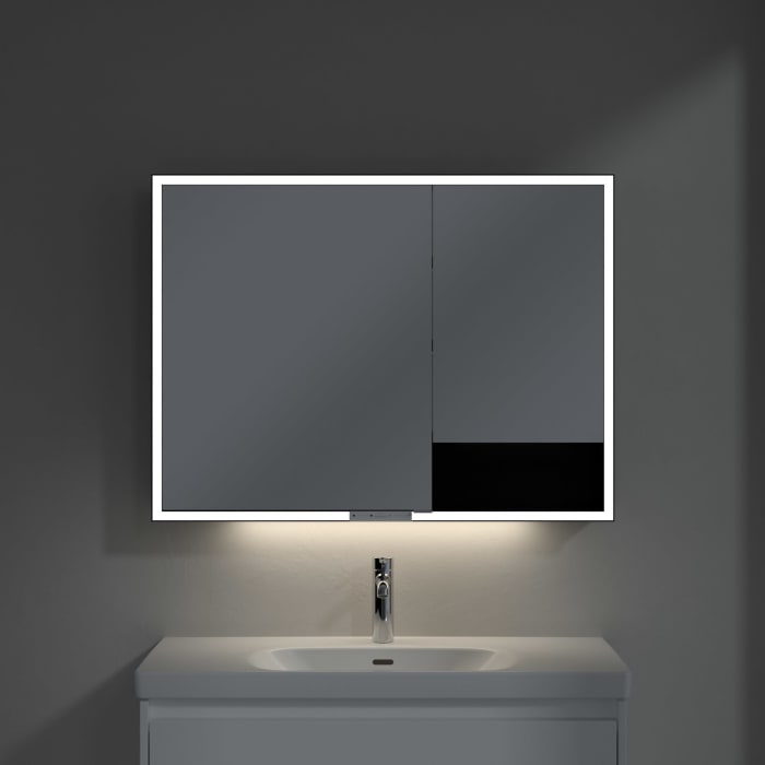 Villeroy & Boch My View+ Aufputz-Spiegelschrank 100 x 75 cm