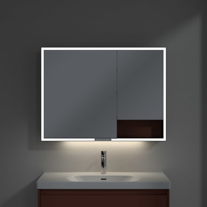 Villeroy & Boch My View+ Aufputz-Spiegelschrank 100 x 75 cm