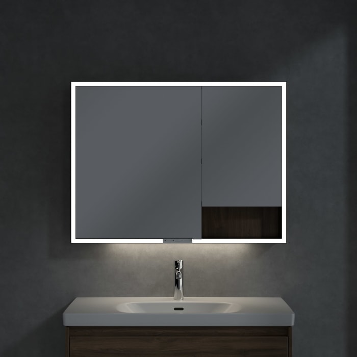 Villeroy & Boch My View+ Aufputz-Spiegelschrank 100 x 75 cm