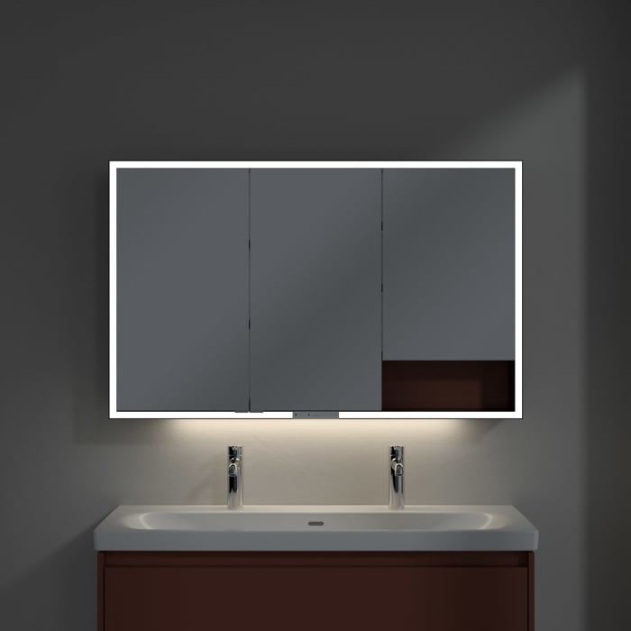 Villeroy & Boch My View+ Aufputz-Spiegelschrank 120 x 75 cm