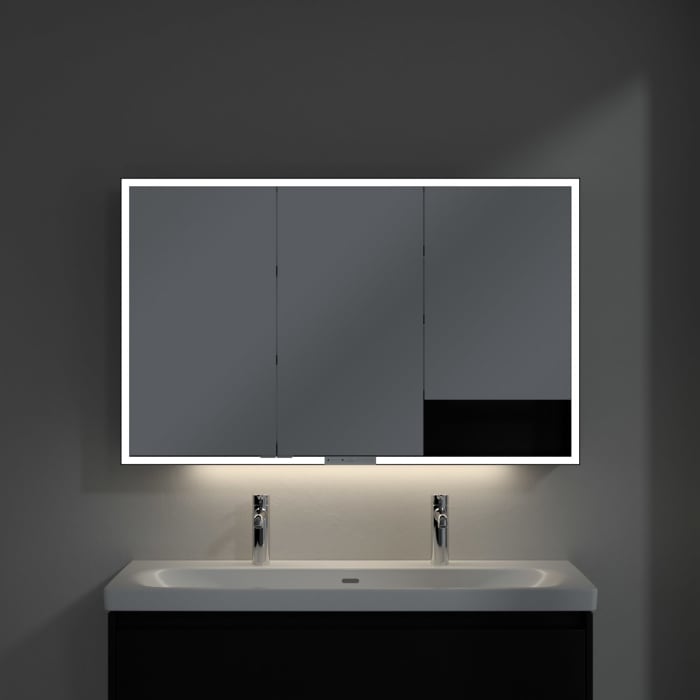 Villeroy & Boch My View+ Aufputz-Spiegelschrank 120 x 75 cm